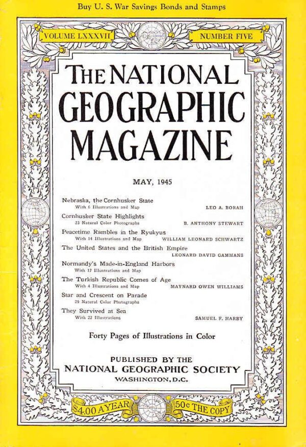National Geographic May 1945-0