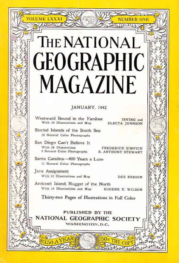 National Geographic January 1942-0