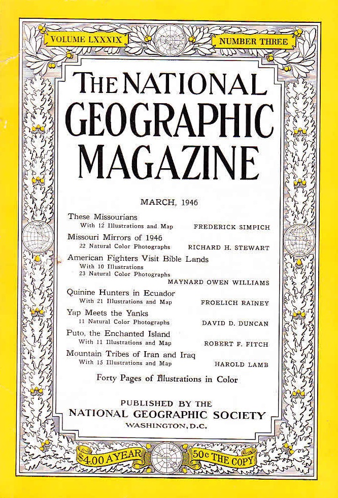 National Geographic March 1946-0