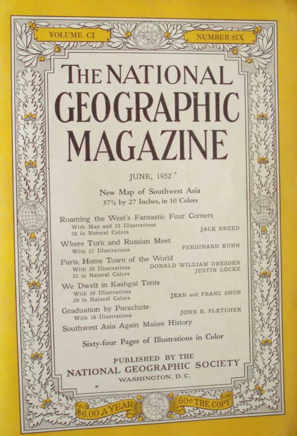 National Geographic June 1952-0