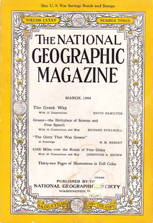 National Geographic March 1944-0