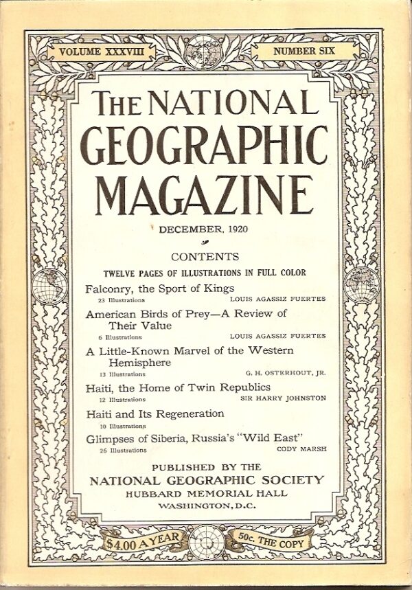National Geographic December 1920-0