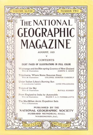 National Geographic August 1925-0