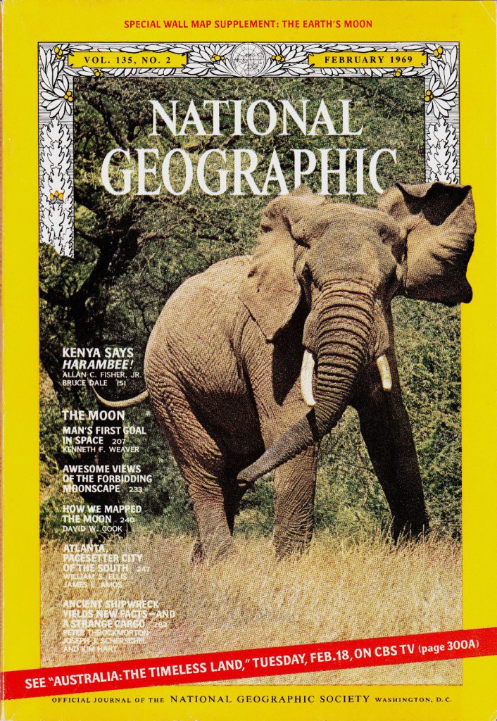 National Geographic February 1969 National Geographic Back Issues