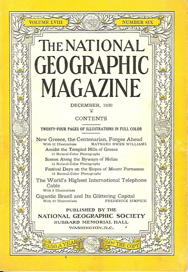 National Geographic December 1930-0