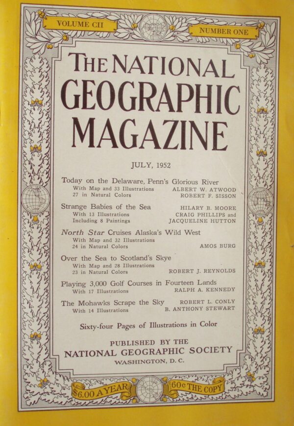 National Geographic July 1952-0