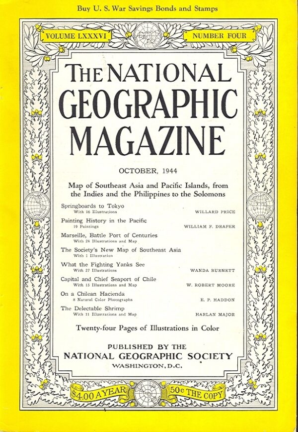 National Geographic October 1944-0