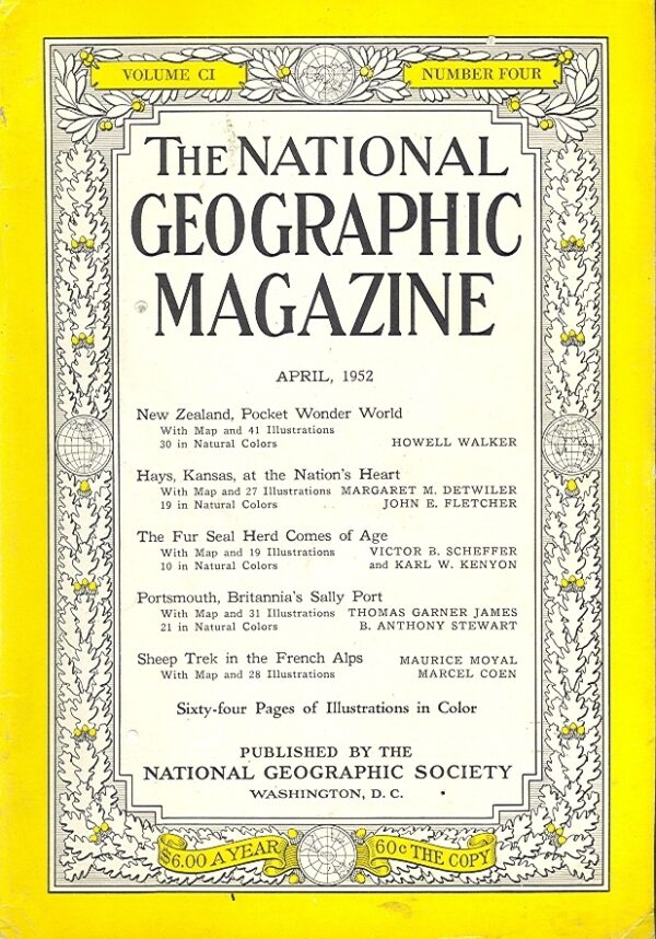 National Geographic April 1952-0
