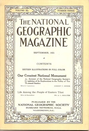 National Geographic September 1921-0