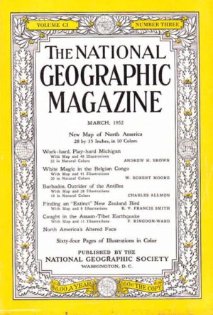 National Geographic March 1952-0
