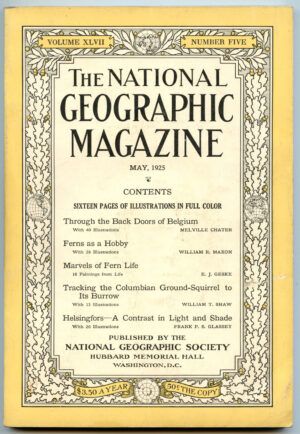 National Geographic May 1925-0