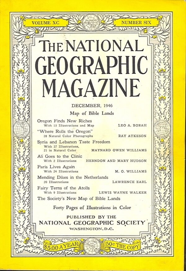 National Geographic December 1946-0