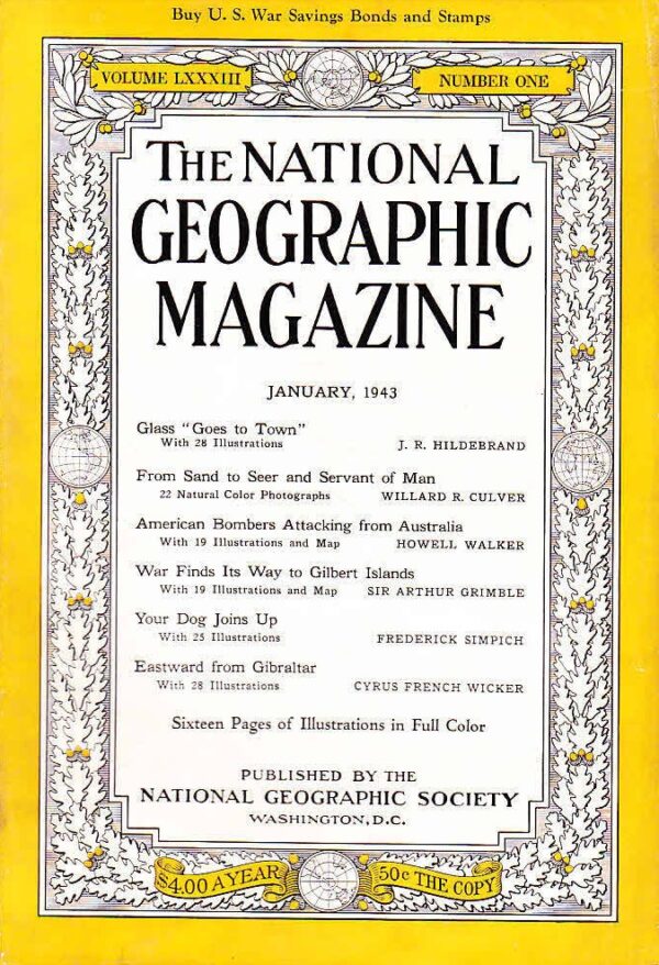 National Geographic January 1943-0