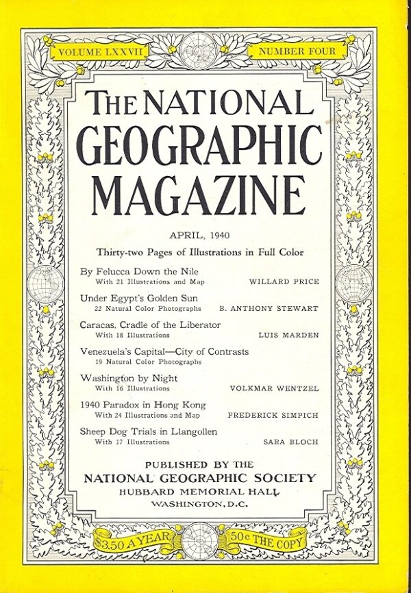 National Geographic April 1940-0