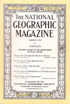 National Geographic March 1923-0