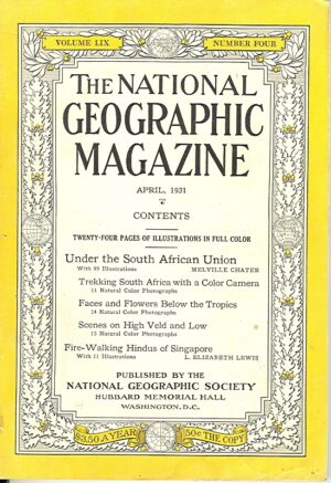 National Geographic April 1931-0