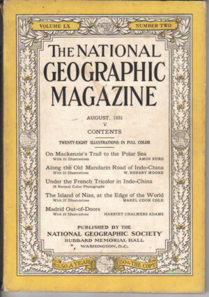 National Geographic August 1931-0
