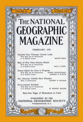 National Geographic February 1952-0