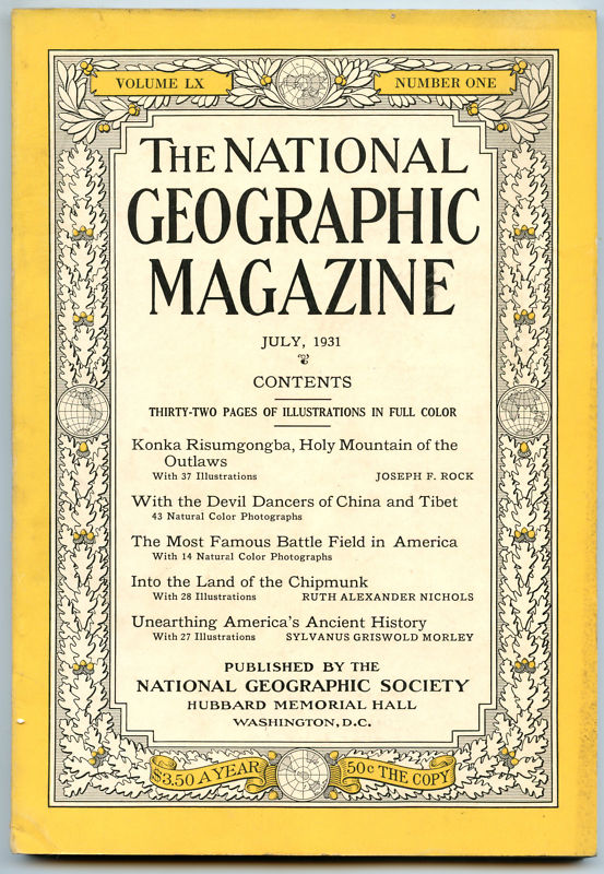 National Geographic July 1931-0