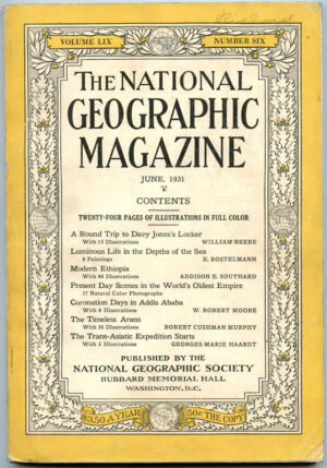 National Geographic June 1931-0