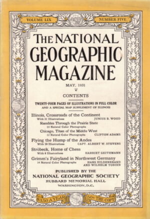 National Geographic May 1931-0