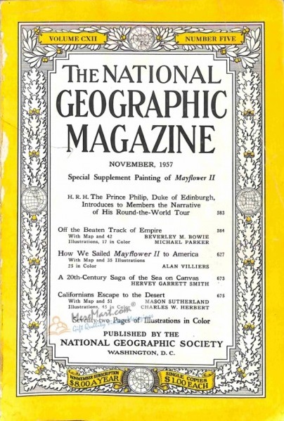National Geographic November 1957-0