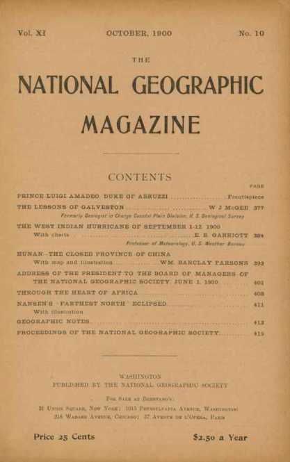 National Geographic October 1900-0