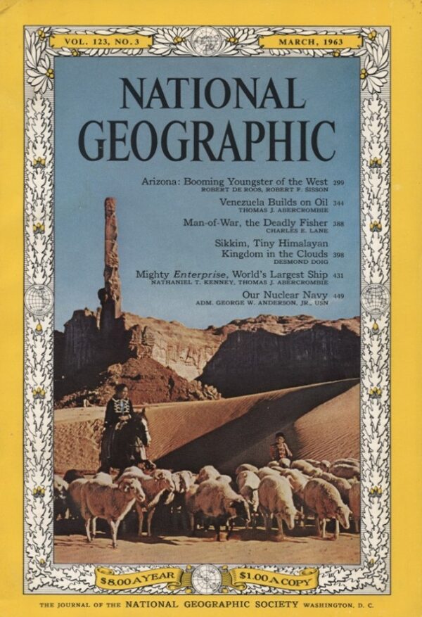 National Geographic March 1963-0