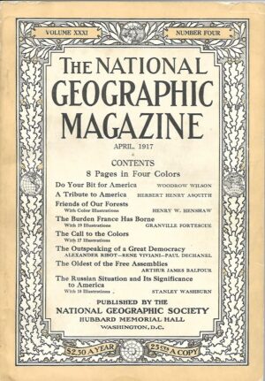 National Geographic April 1917-0