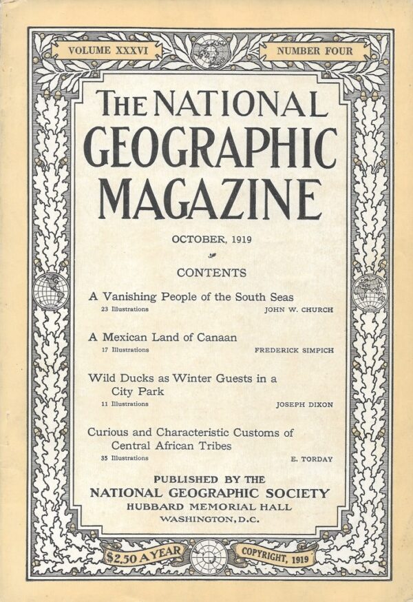 National Geographic October 1919-0