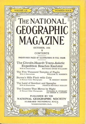 National Geographic October 1931-0