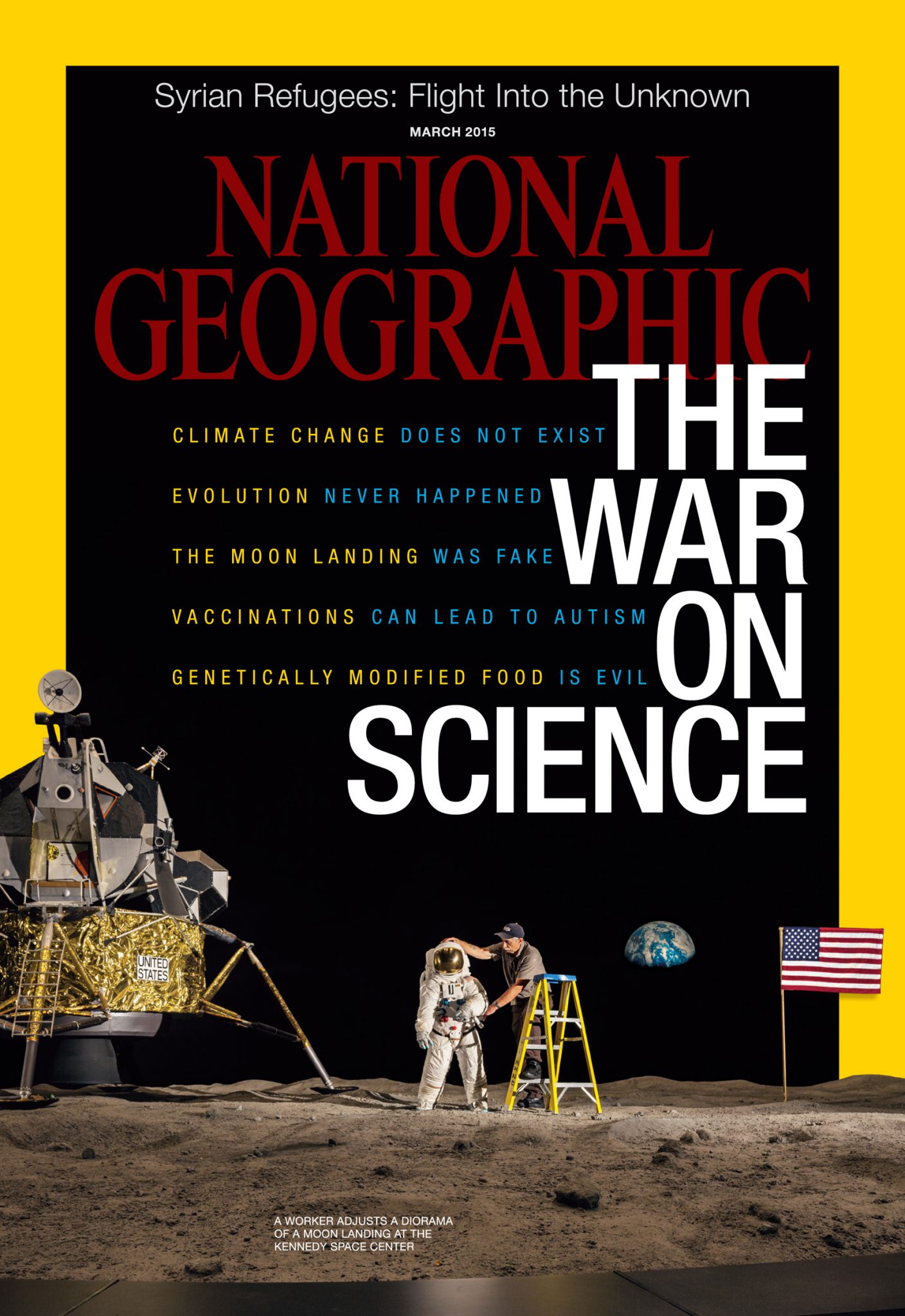 March 2015 National Geographic Back Issues