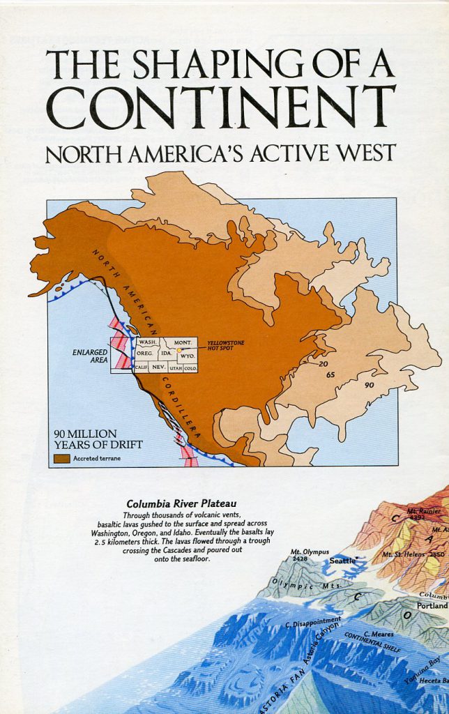 Map August 1985 - National Geographic Back Issues