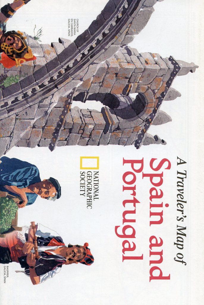 Map December 1998 National Geographic Back Issues