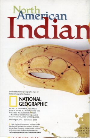 National Geographic Map September 2004-0