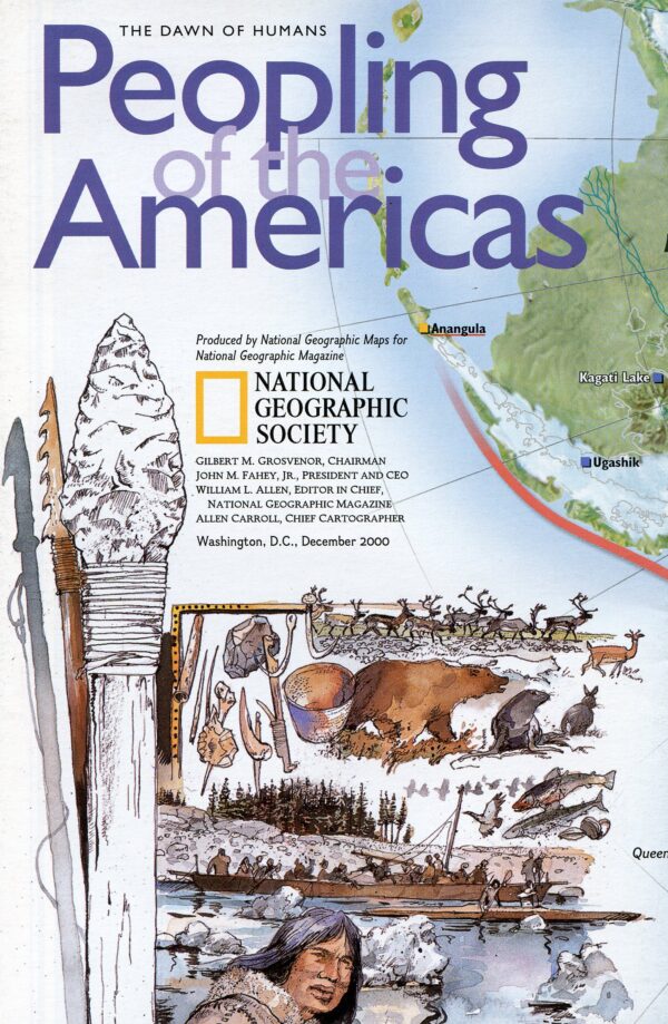 National Geographic Map December 2000-0