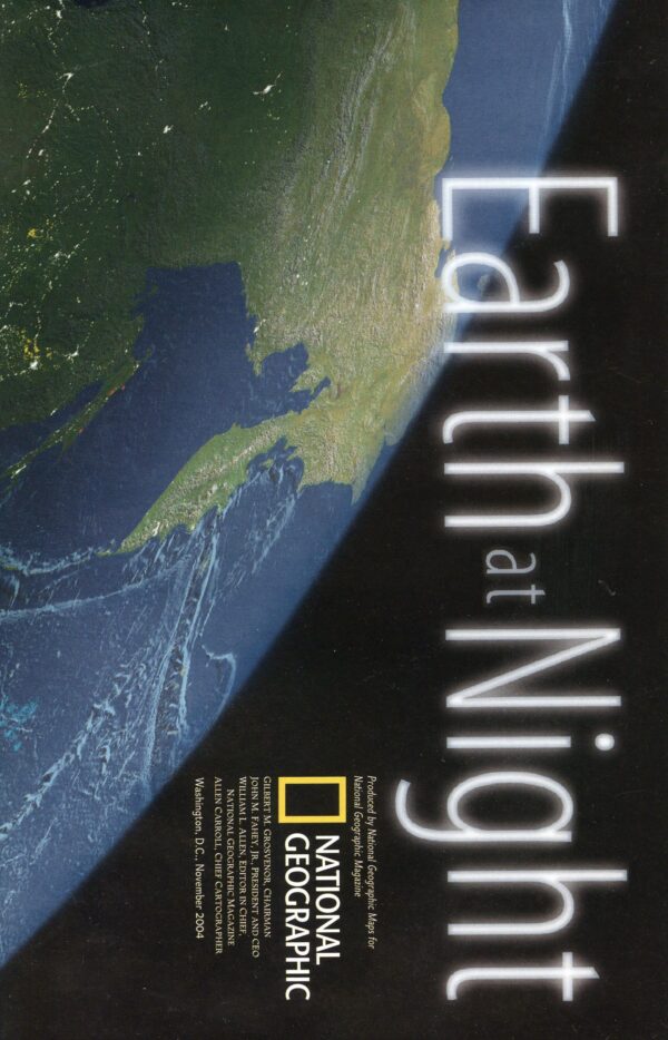 National Geographic Map November 2004-0