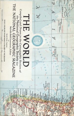 National Geographic Map March 1957-0