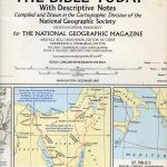 National Geographic Map December 1967-0
