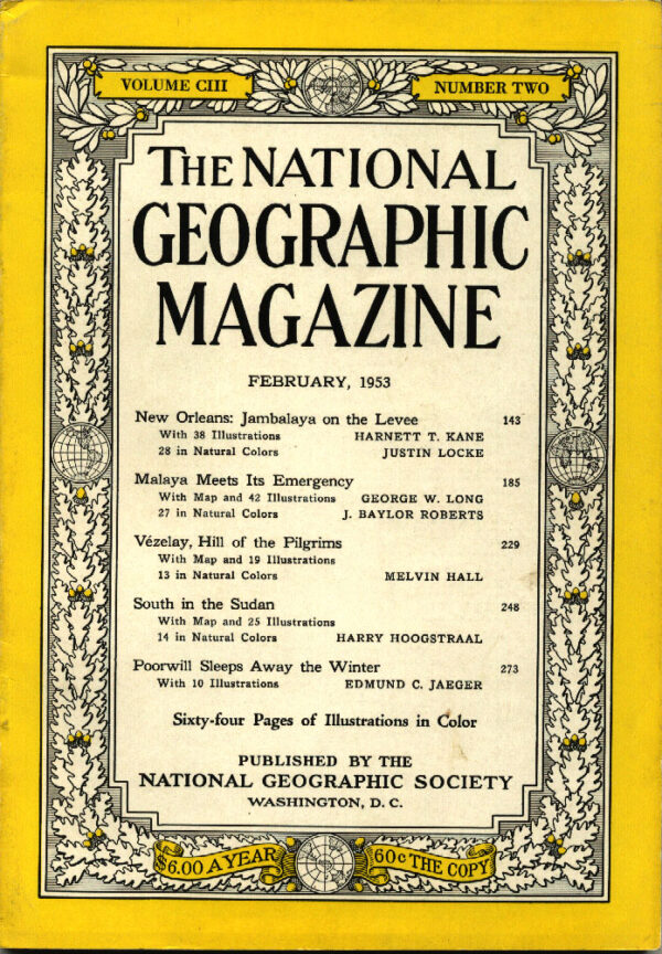 National Geographic February 1953-0