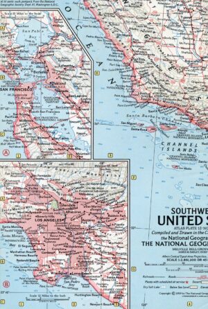 National Geographic Map November 1959-0
