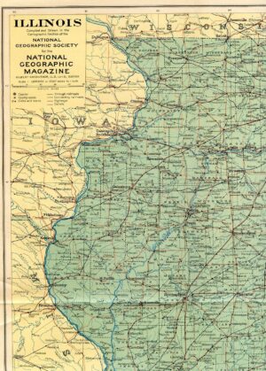 National Geographic Map 1931-0