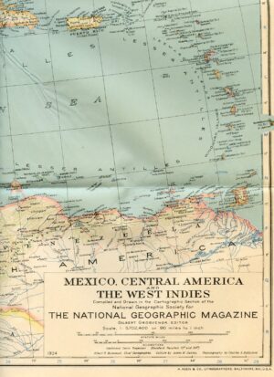 National Geographic Map 1934-0