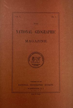 National Geographic 1888 Vol. 1, No. 1 (1964 Reprint)